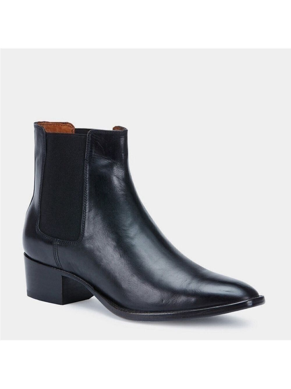 FRYE BLACK DARA CHELSEA ANKLE BOOT SLIP ON WOMENS sz 6